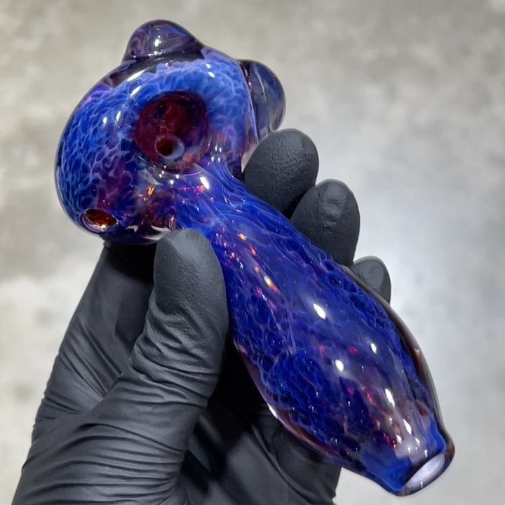 Large Purple Plasma Glass Pipe