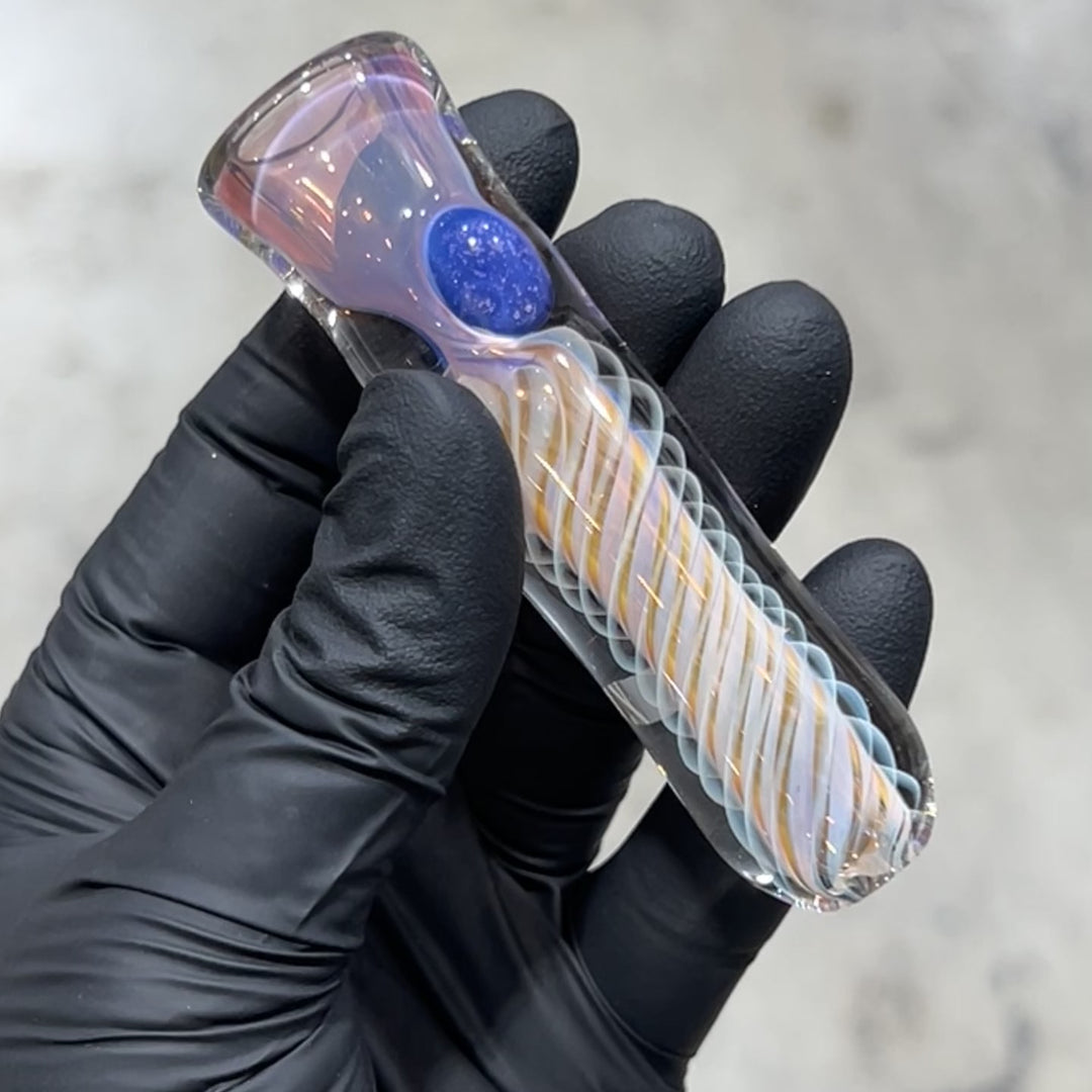 Thick Fume Chillum Glass Pipe Chuck Glass