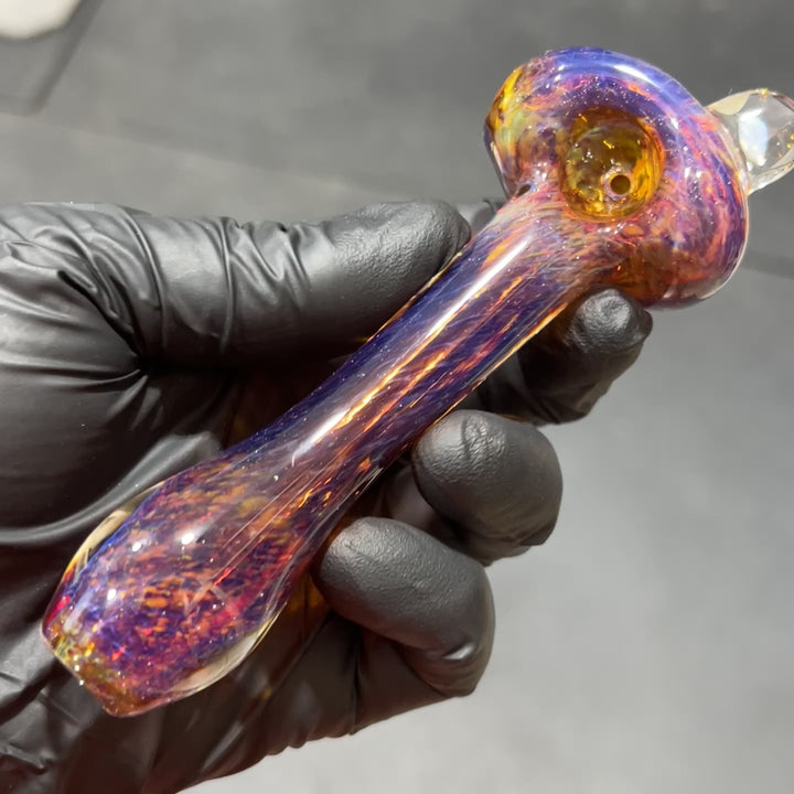 Purple Opal Pipe Glass Pipe Beezy Glass