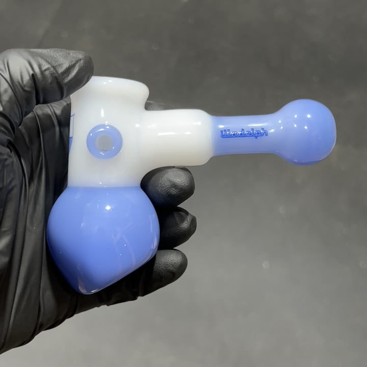 Illadelph Cotton Candy Multi-Hole Hammer Glass Pipe Illadelph Glass