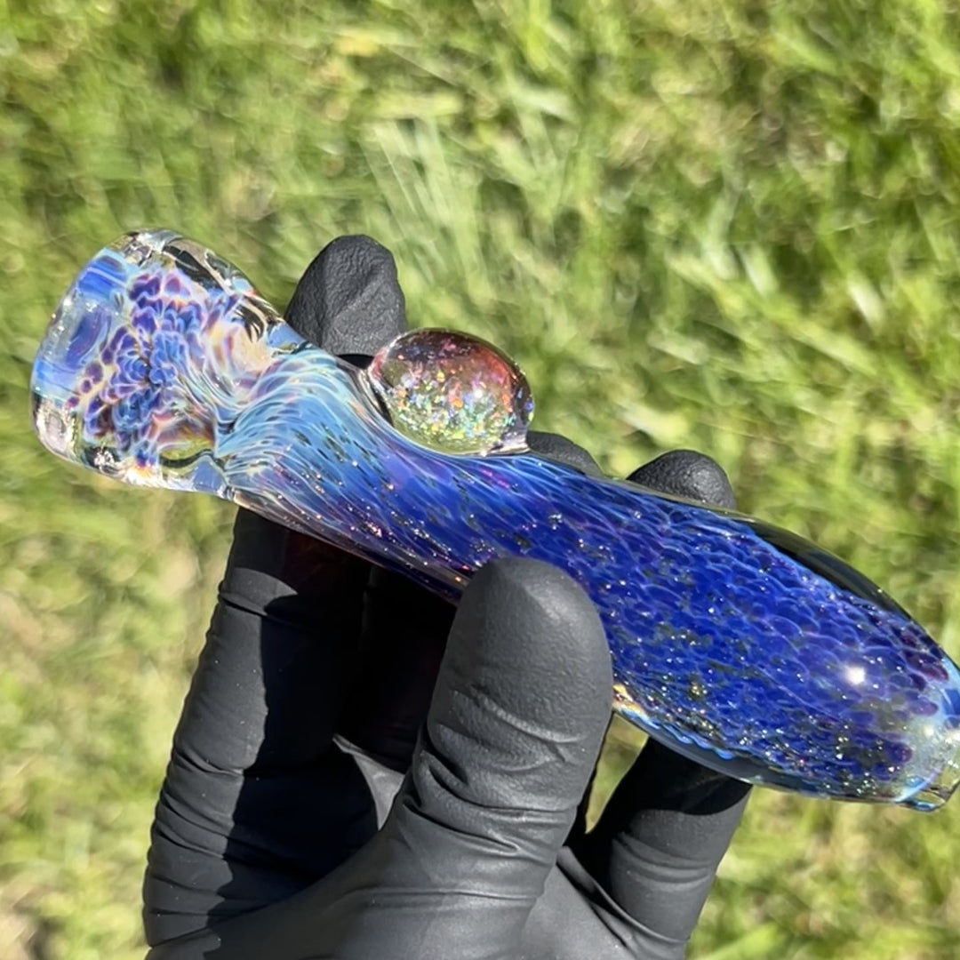 Purple Nebula Crushed Opal Chillum