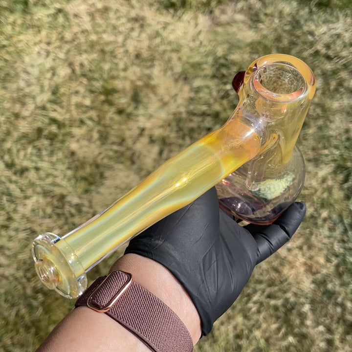 Gold Fume Hammer Bubbler