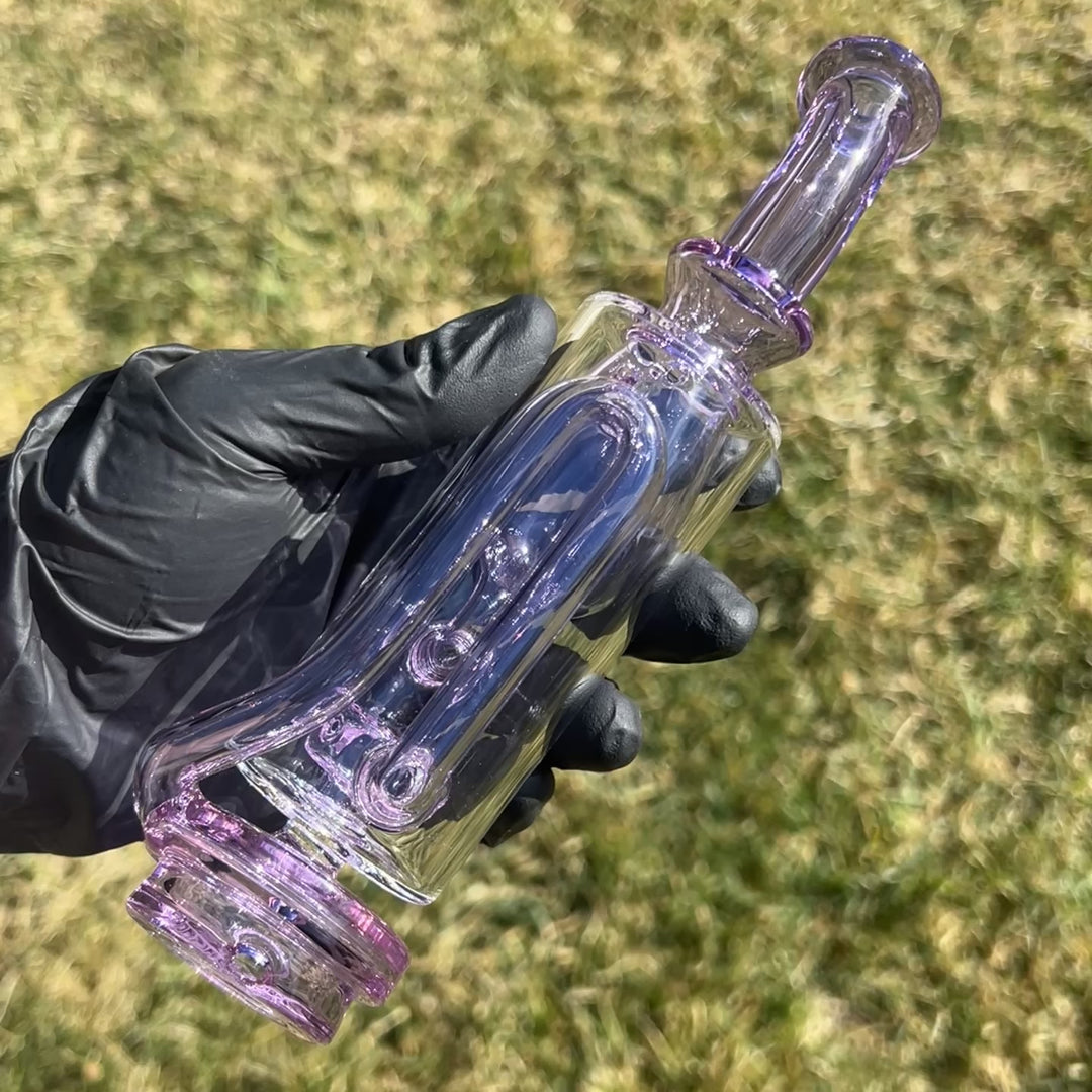 Puffco Peak Klein Recycler Attachment Glass Pipe TG