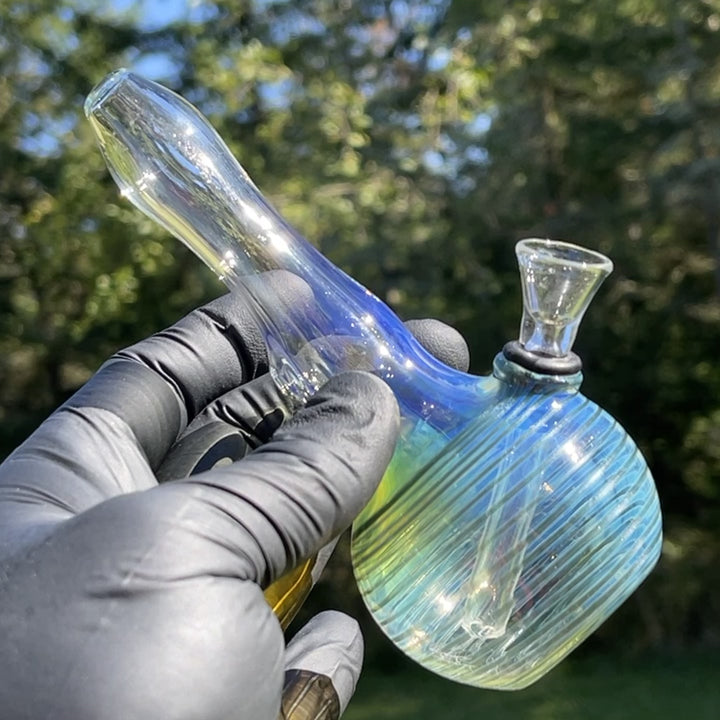 5" Silver Fumed Mini Bong