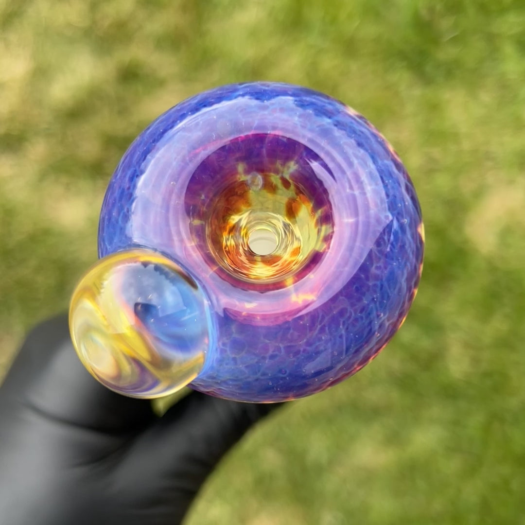 14mm Purple Nebula Pull Slide Accessory Tako Glass