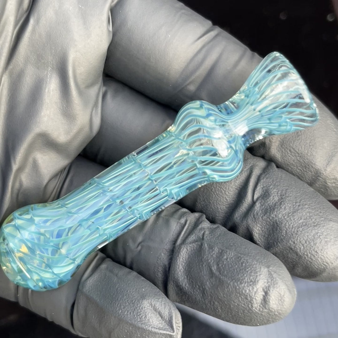 Coil Chillum Glass Pipe Schutz Glass