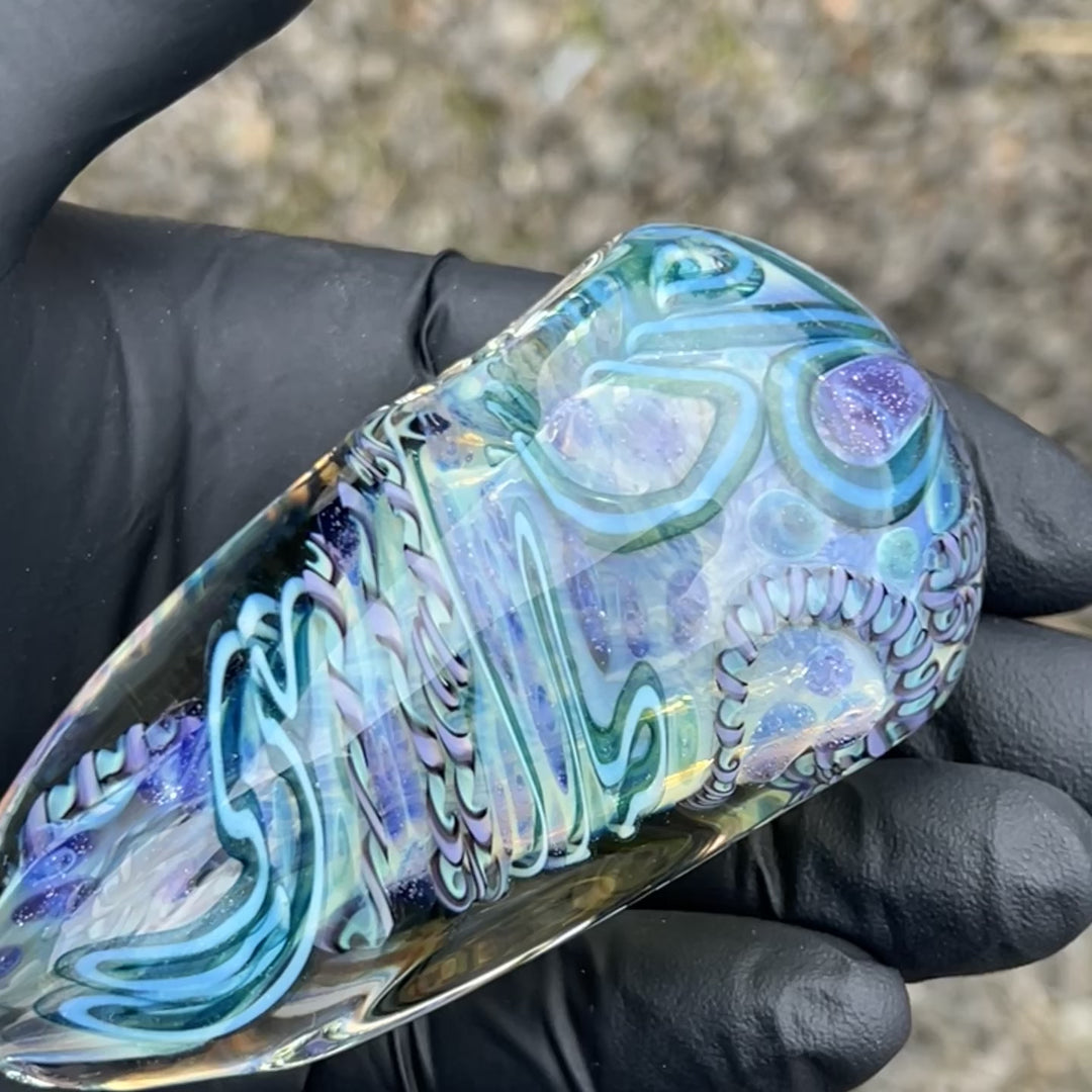 Inside Out Egg Spoon Glass Pipe Avant Garde