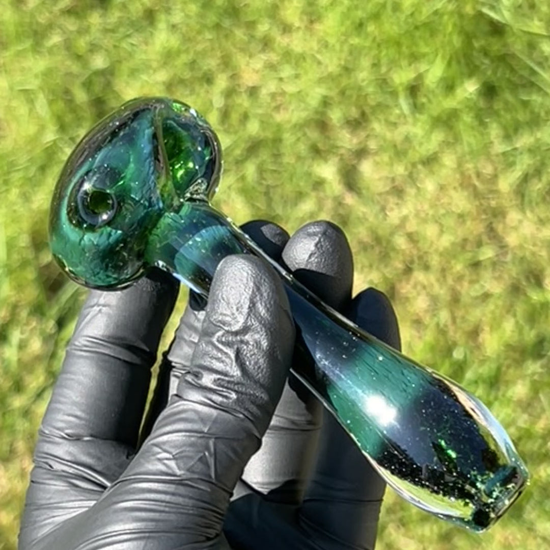 Exp Jade Mushroom Magic Pipe Glass Pipe Beezy Glass