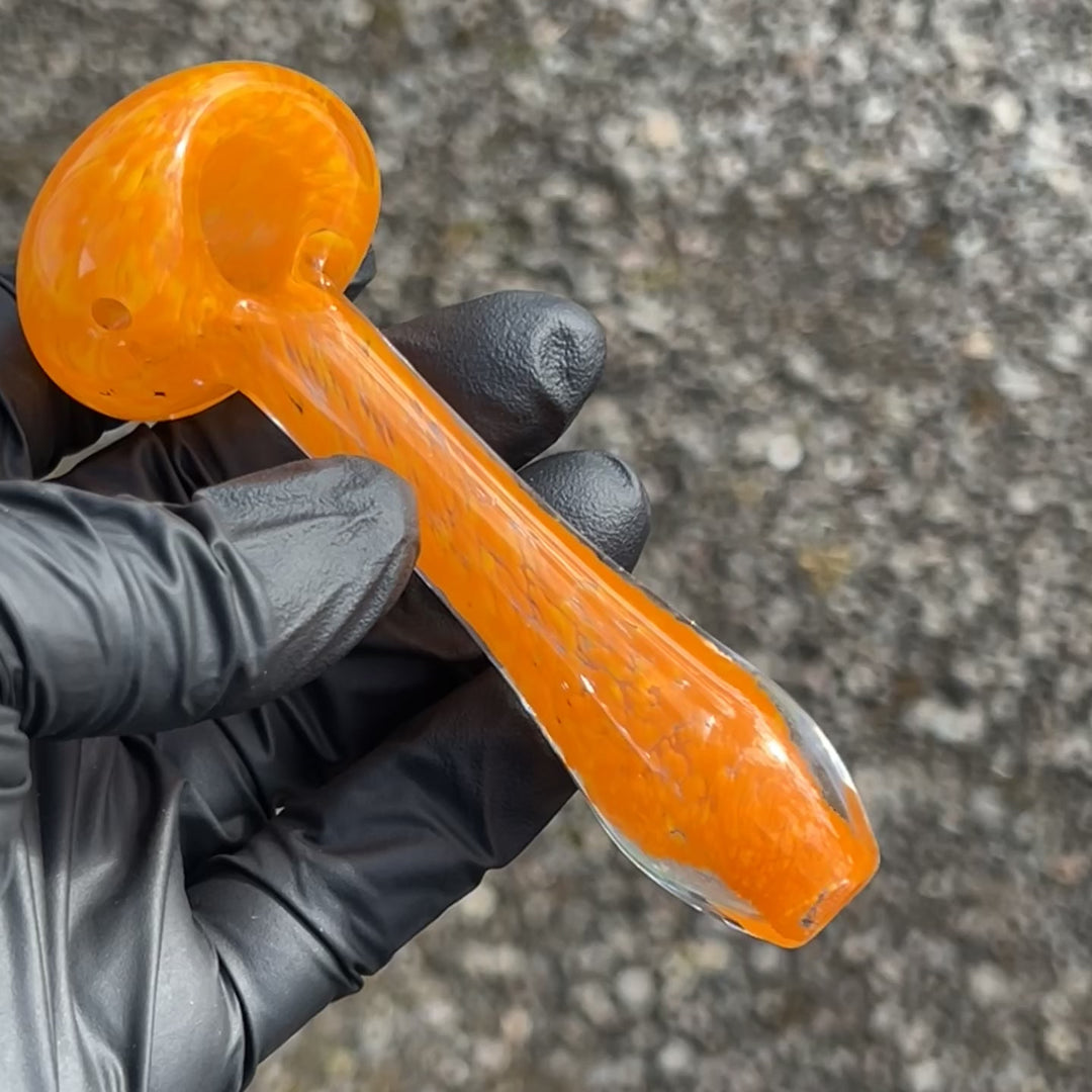 Tangerine Pocket Pipe Glass Pipe Beezy Glass