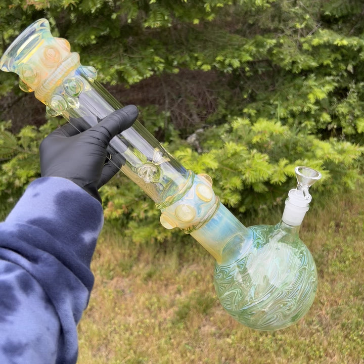 50x5 16" Ripple Fume Bubble Bong