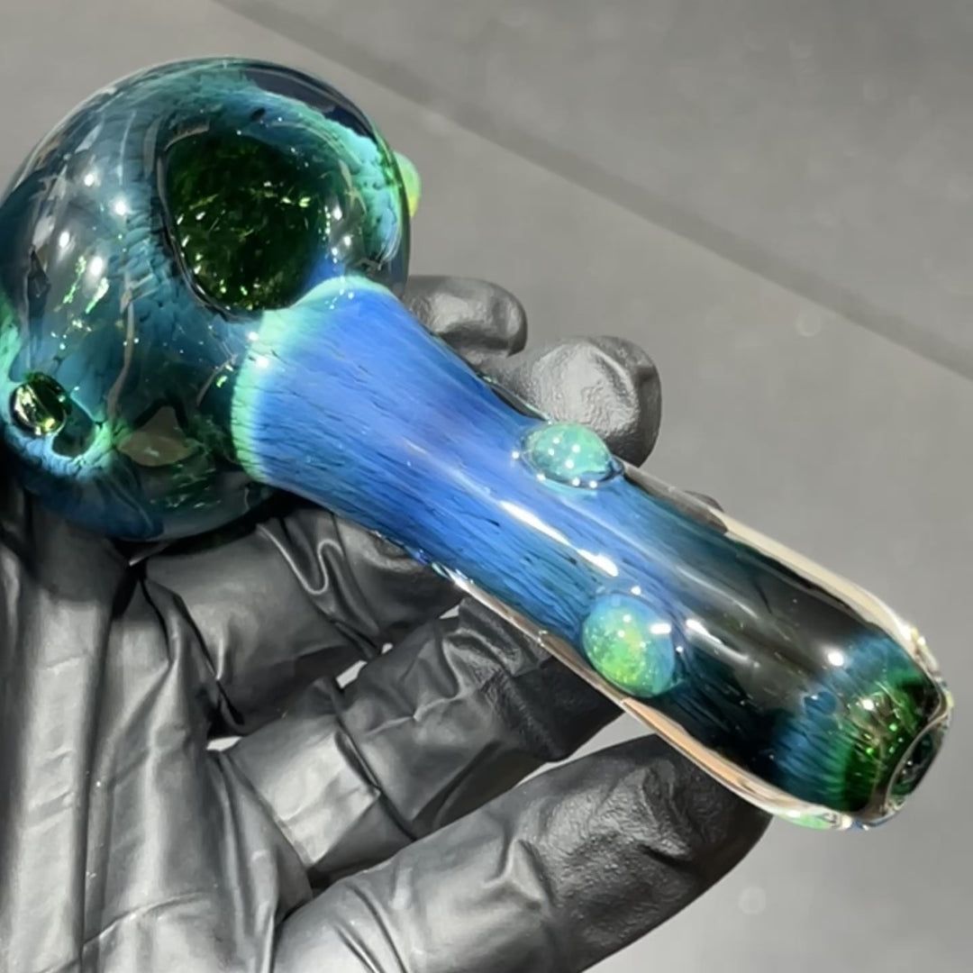 Thick Exp Green Pipe Glass Pipe Chuck Glass