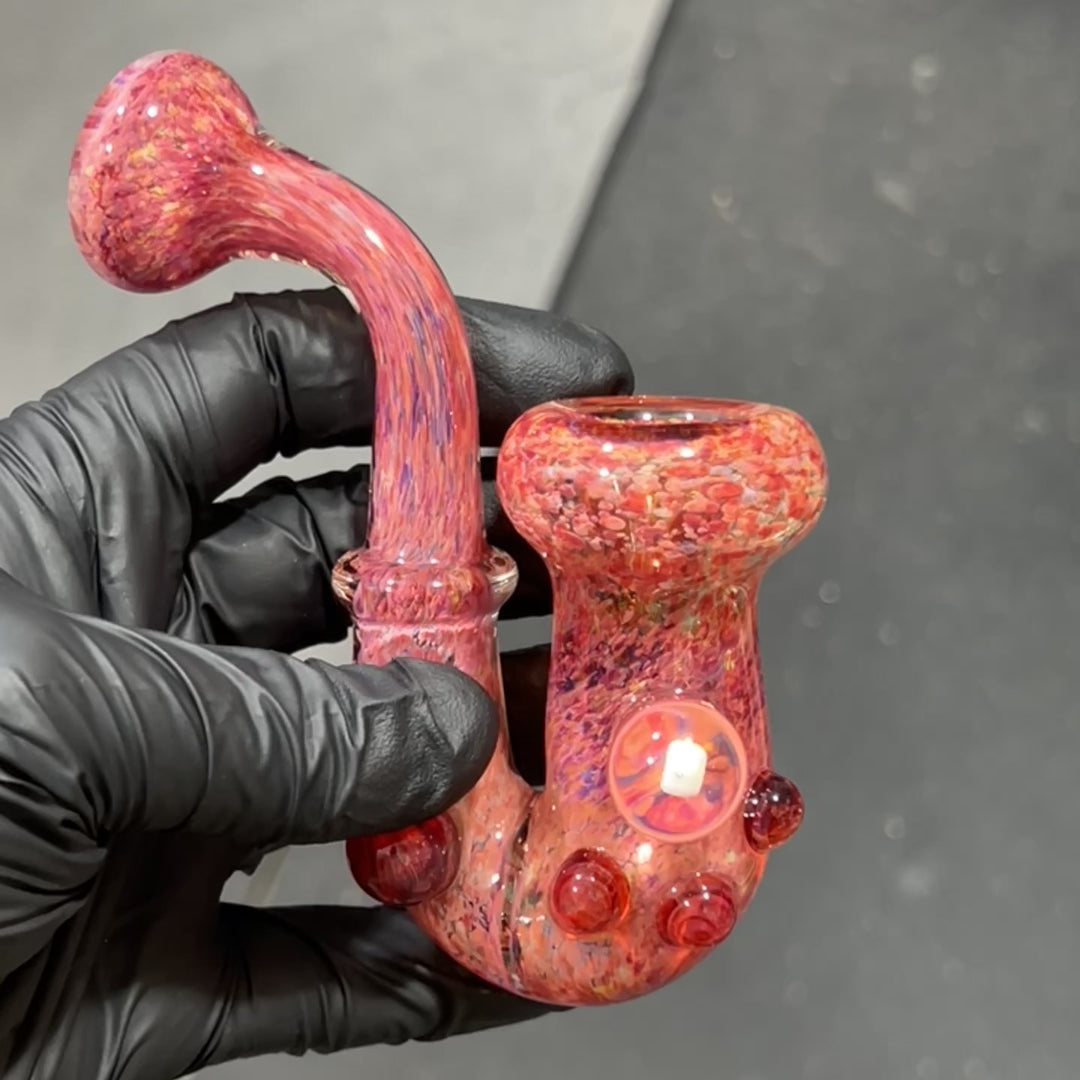 Strawberry Quik Opal Sherlock Glass Pipe Beezy Glass