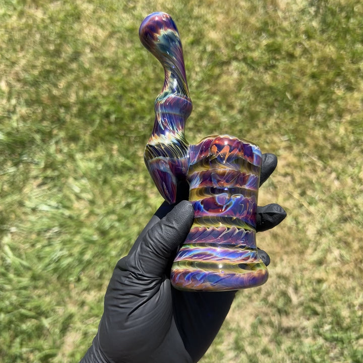 Purple Tie Dye Sherlock Bubbler