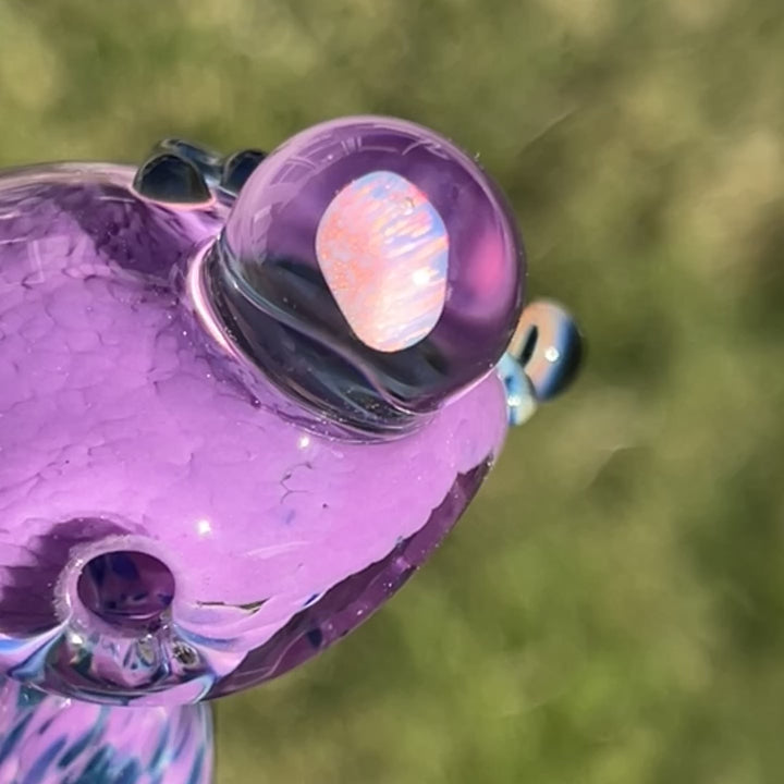 Fancy Opal Frog Spoon Glass Pipe Beezy Glass