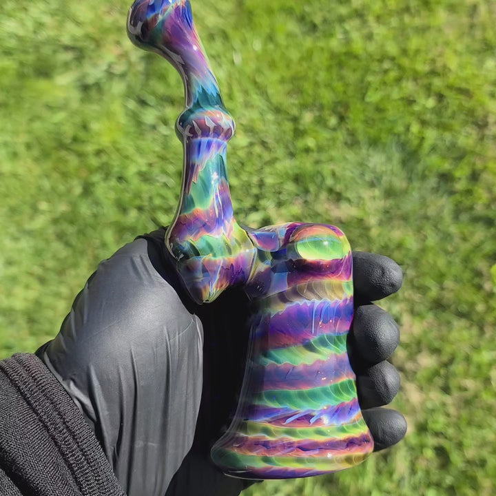 Purple Tye Dye Sherlock Bubbler