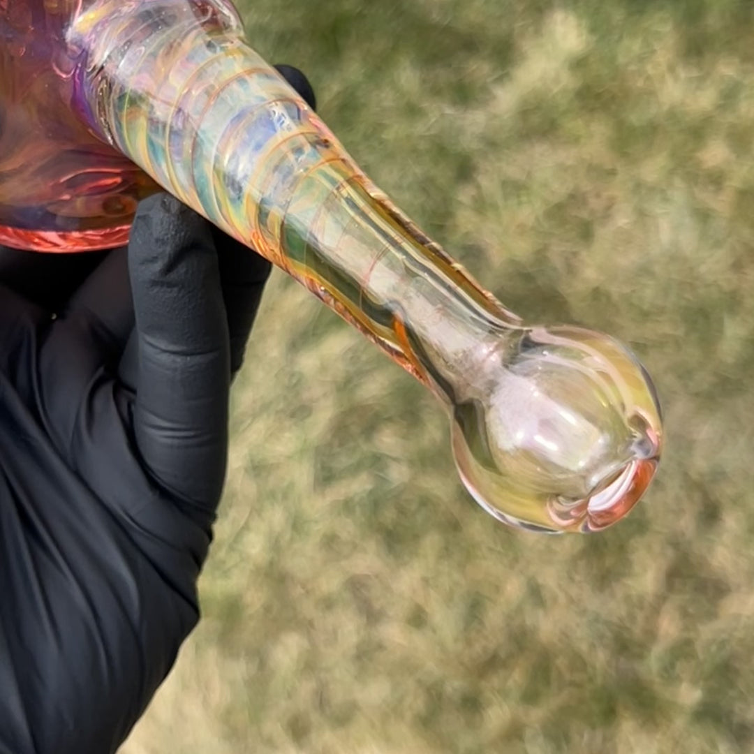 Gold Fumed Hash Hammer Glass Pipe Crondo Glassics