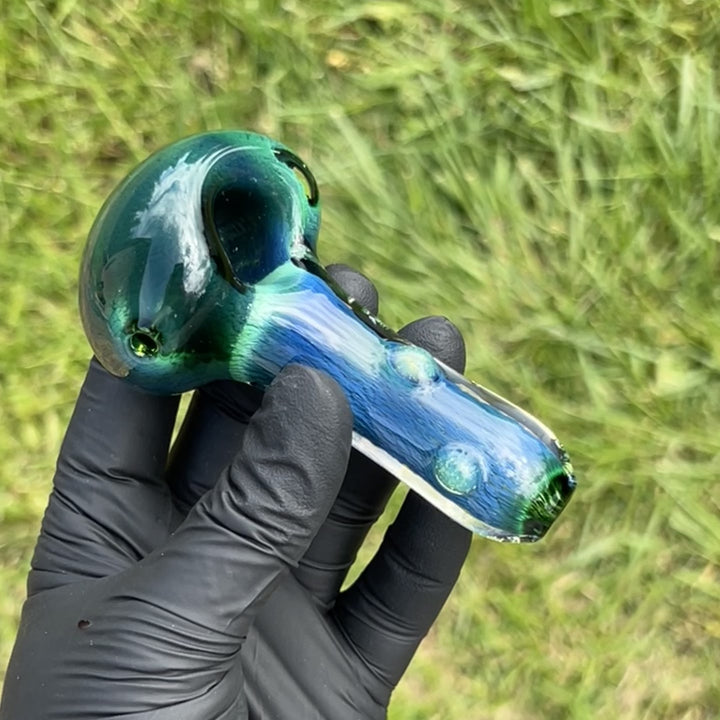 Thick Exp Green Pipe Glass Pipe Chuck Glass