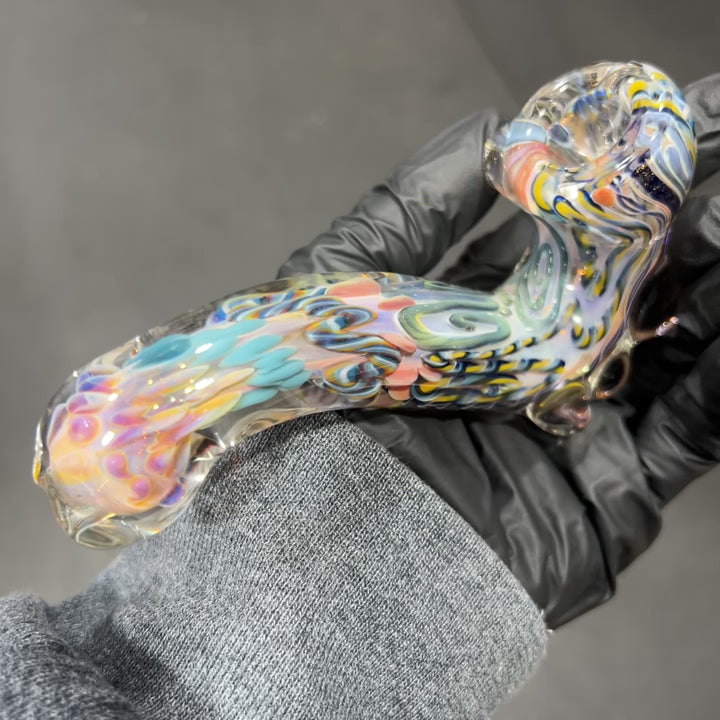 Molten Chaos Inside Out Sherlock Glass Pipe Molten Imagination