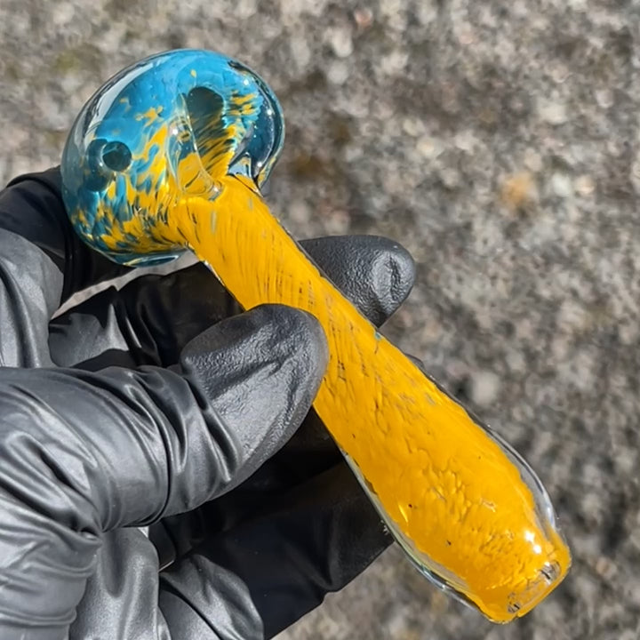 Atomic Tangerine Pocket Pipe Glass Pipe Beezy Glass