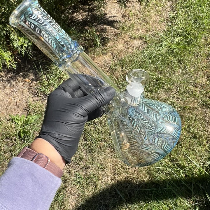 10.5" Color Rake Beaker Bong