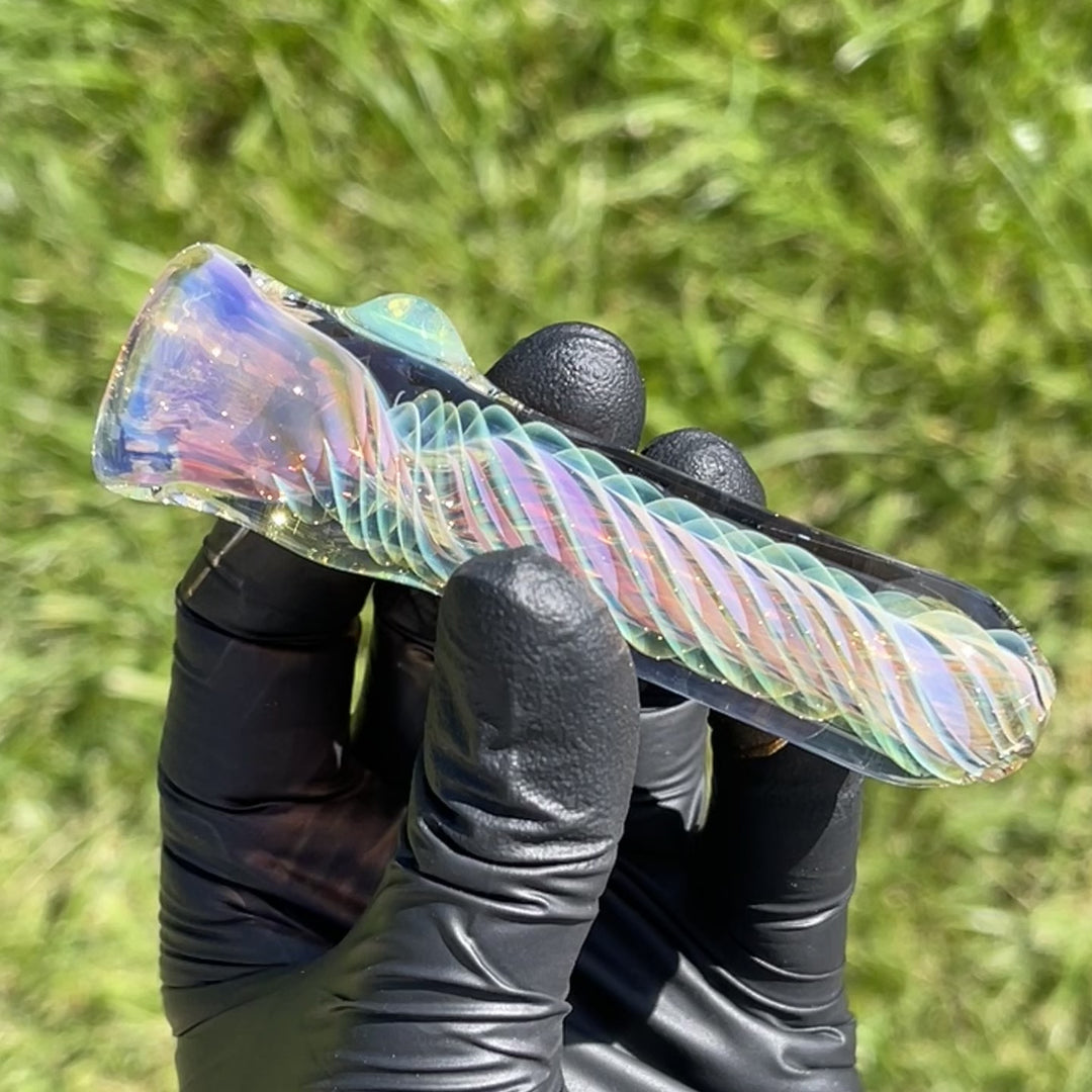 Thick Fume Chillum Glass Pipe Chuck Glass