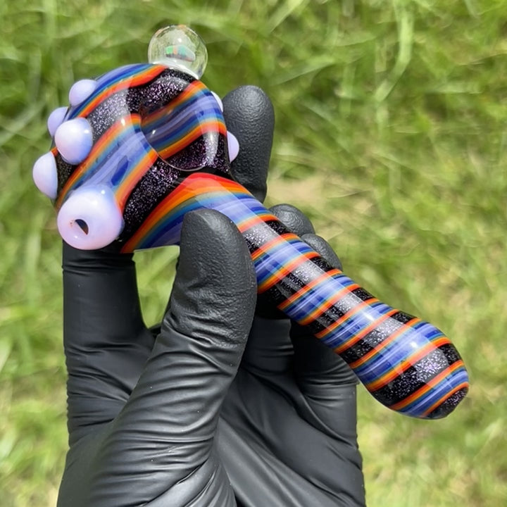 Dichro Opal Marble Pipe