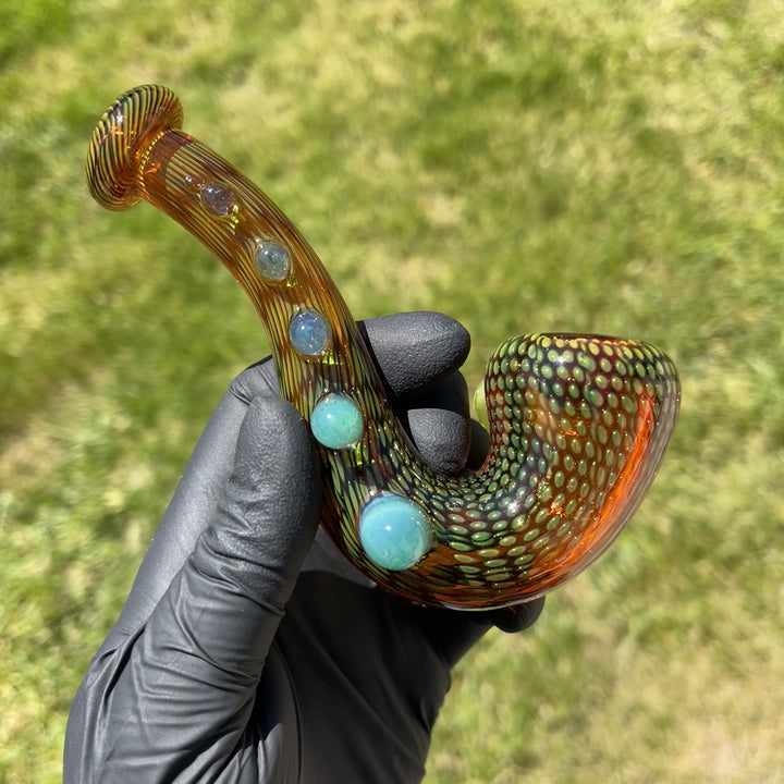 Snake Skin Sherlock Pipe