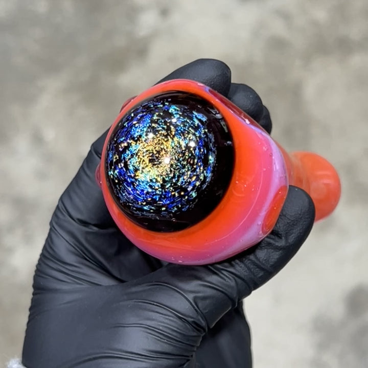 Galaxy Dichro Berzerker Spoon Glass Pipe Berzerker Glass