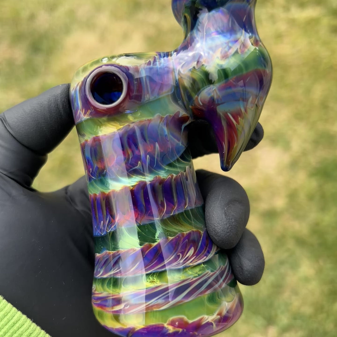 Purple Tie Dye Sherlock Bubbler