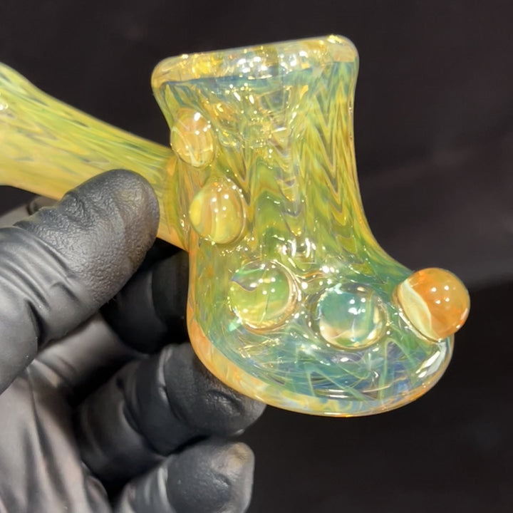 Wrap N Rake Fume Hammer Glass Pipe KRA Glass