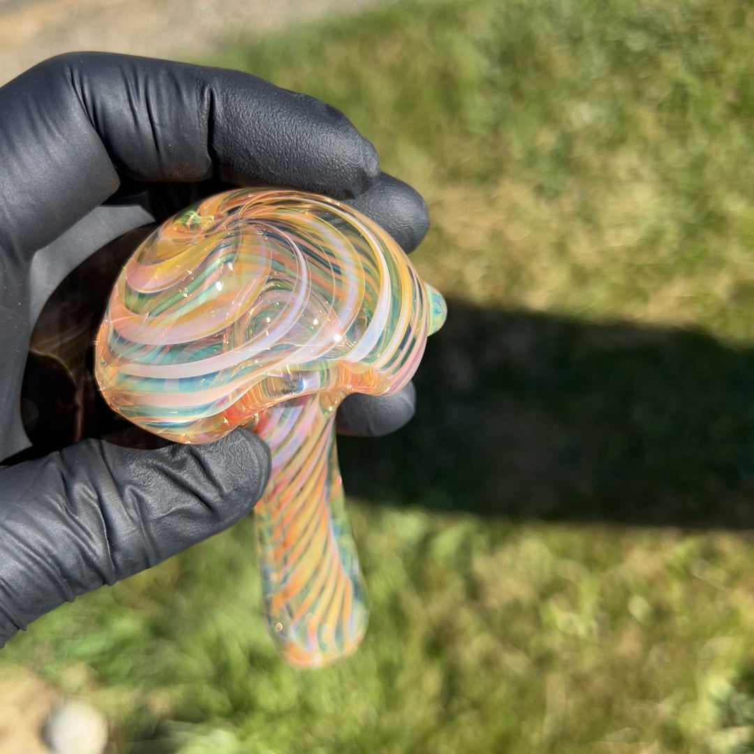 Thick Fume Pipe Green Slyme Marble