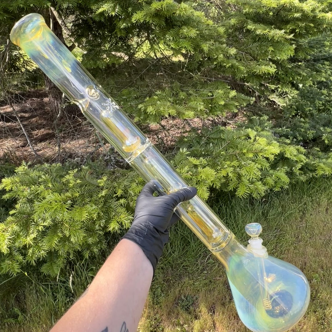 25" Fumed Quad Beaker Bong