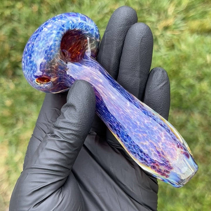 Purple Nebula Star Dust Pipe Glass Pipe Tako Glass