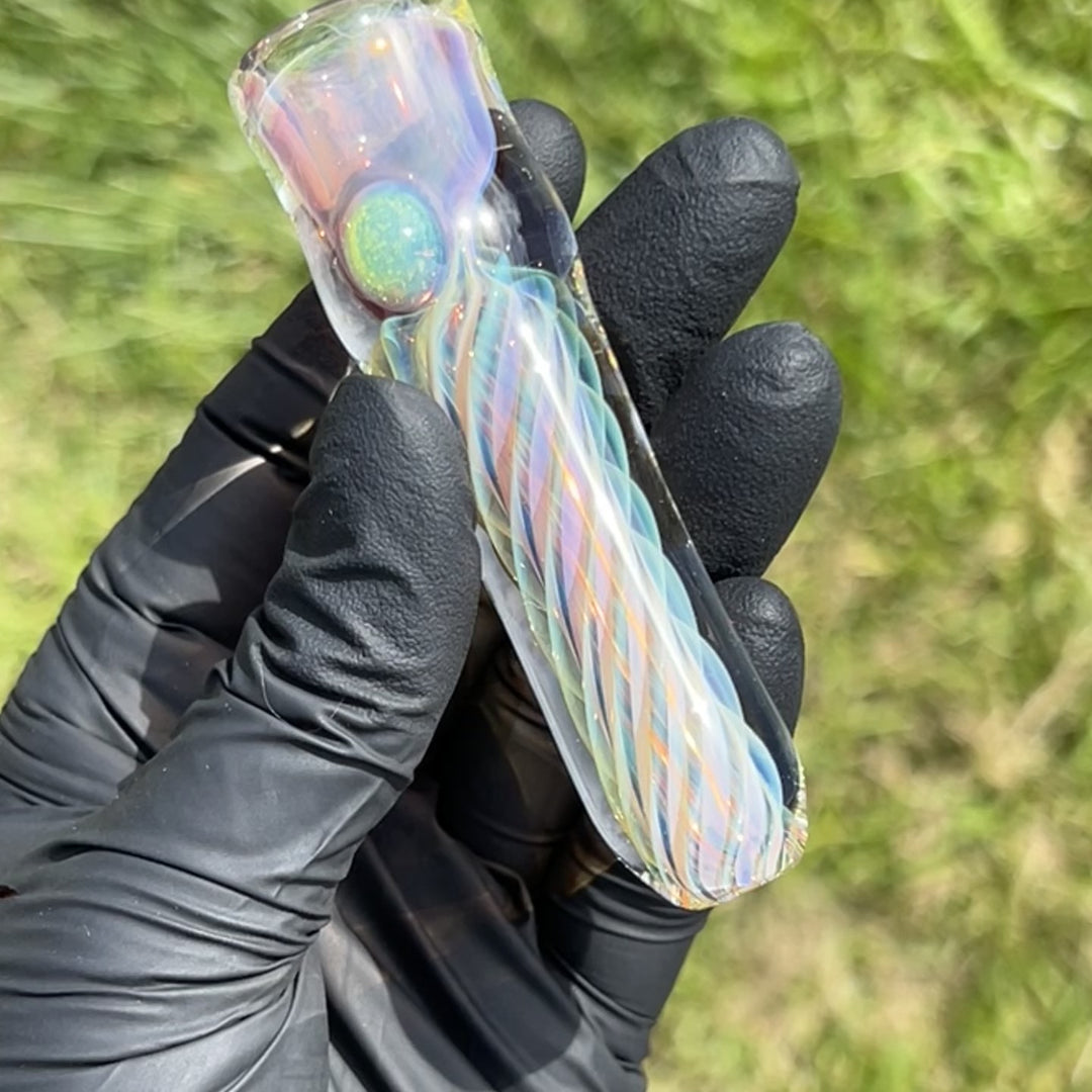 Thick Fume Chillum Glass Pipe Chuck Glass