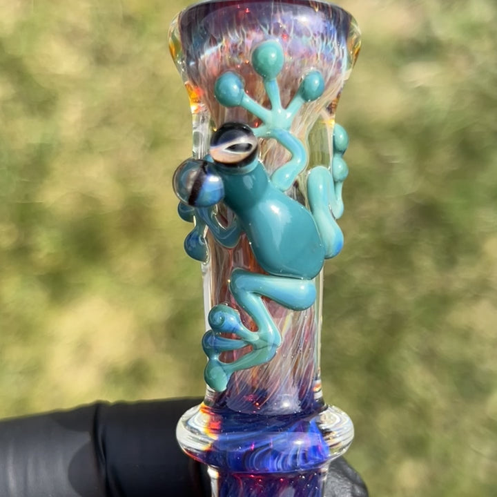 Frog Chillum Glass Pipe Beezy Glass