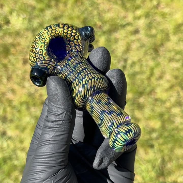 Snakeskin Spoon Small Glass Pipe Firekist Glass