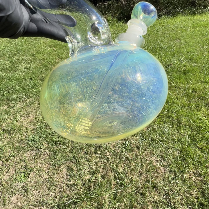 18" Fumed Zig Zag Bubble Bong