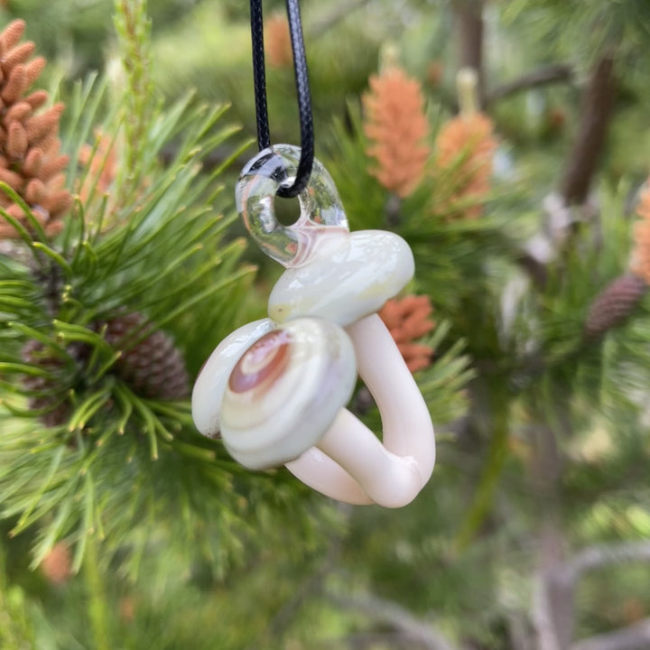 Mushroom Glass Pendant