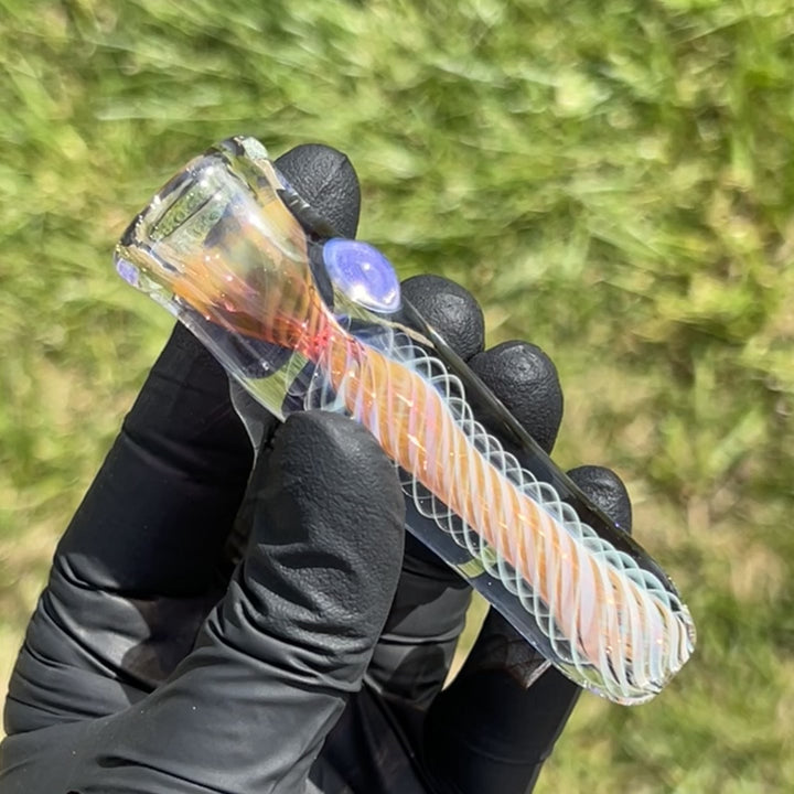 Thick Fume Chillum Glass Pipe Chuck Glass