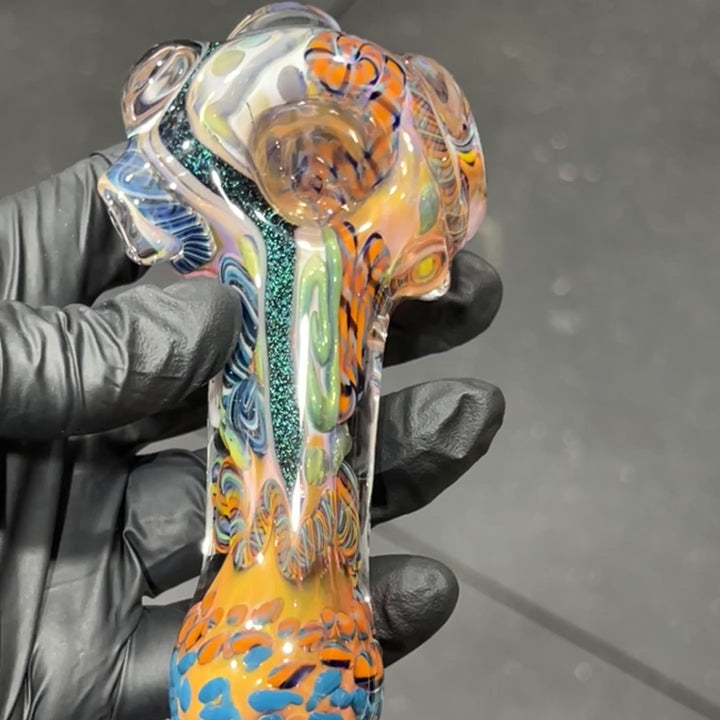 Molten Chaos Spoon Glass Pipe Molten Imagination