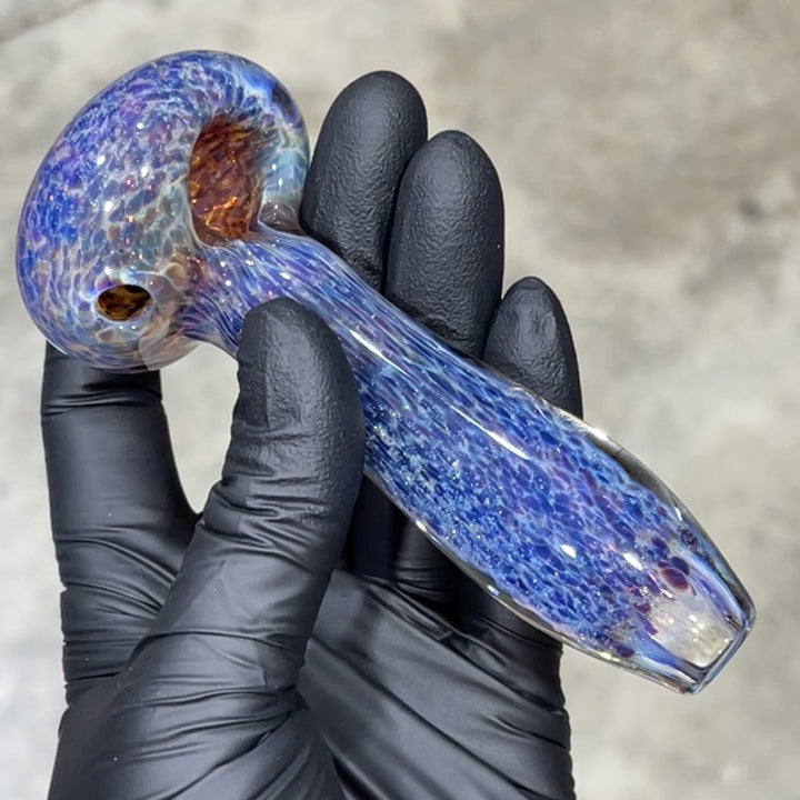 Purple Nebula Star Dust Pipe Glass Pipe Tako Glass