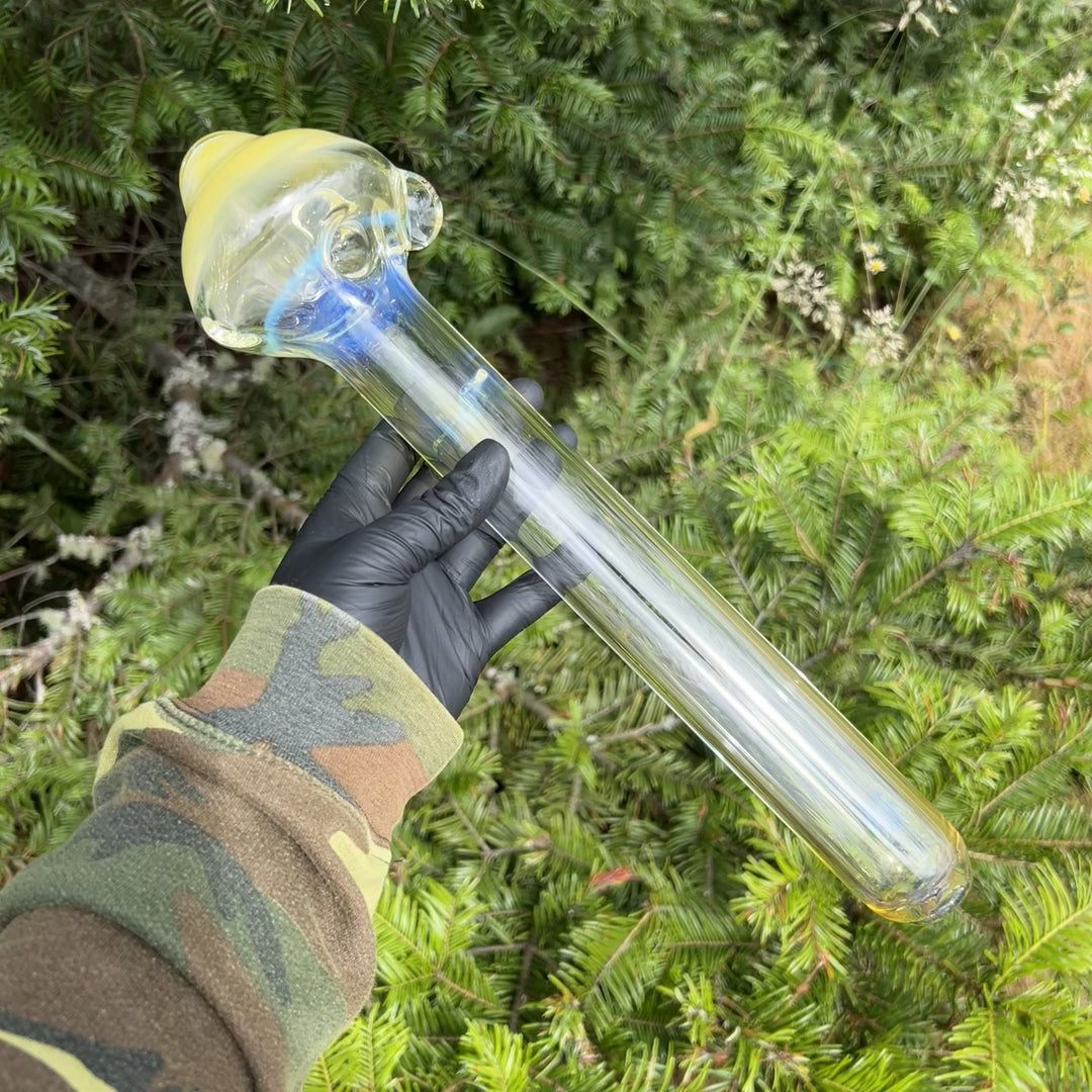 14" Fumed Party Bowl Pipe Glass Pipe TG