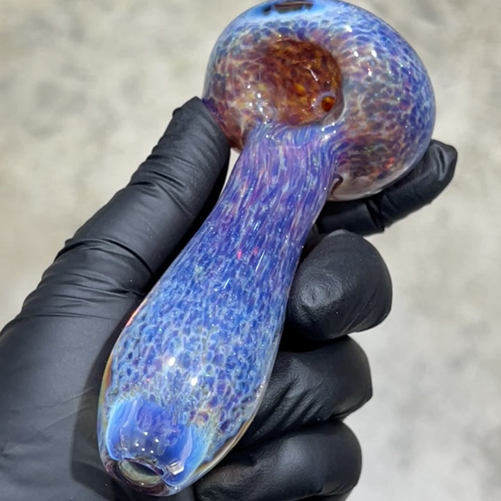 Purple Nebula Star Dust Pipe Glass Pipe Tako Glass