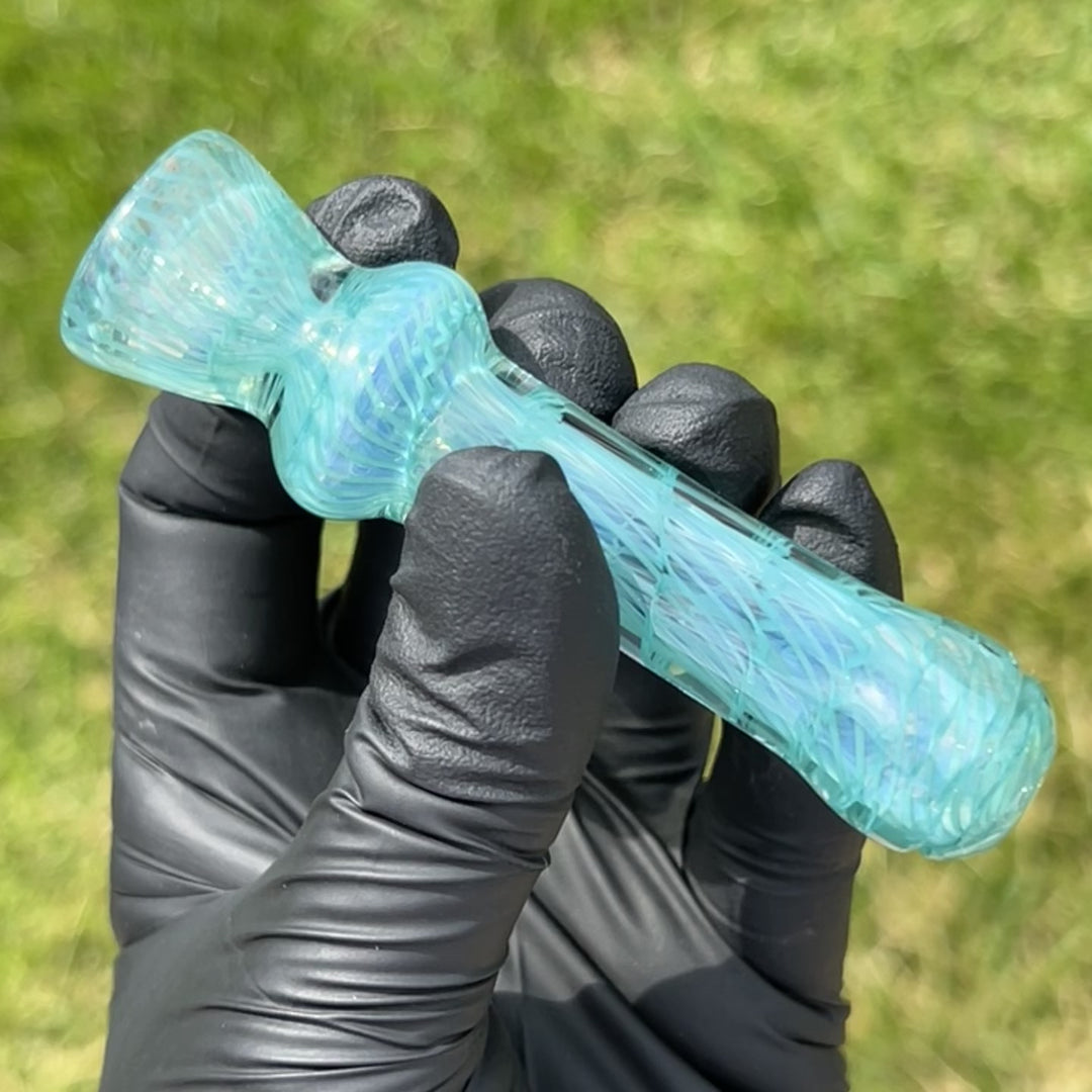 Coil Chillum Glass Pipe Schutz Glass