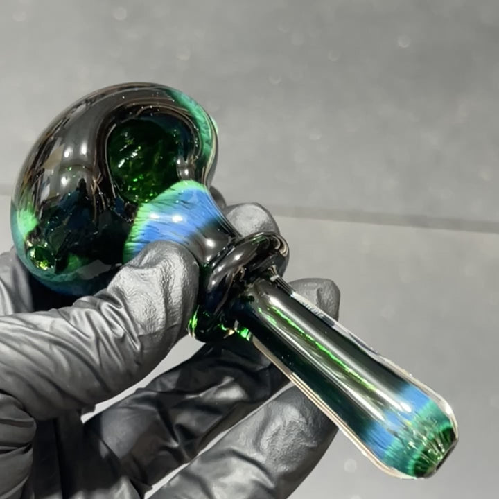 Thick Exp Green Pipe Glass Pipe Chuck Glass