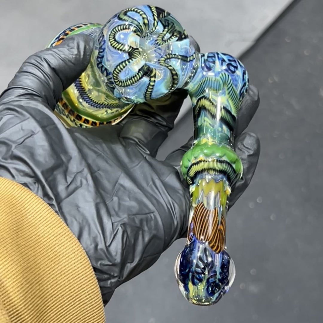 Fume Sidecar Bubbler Glass Pipe Tiny Mike