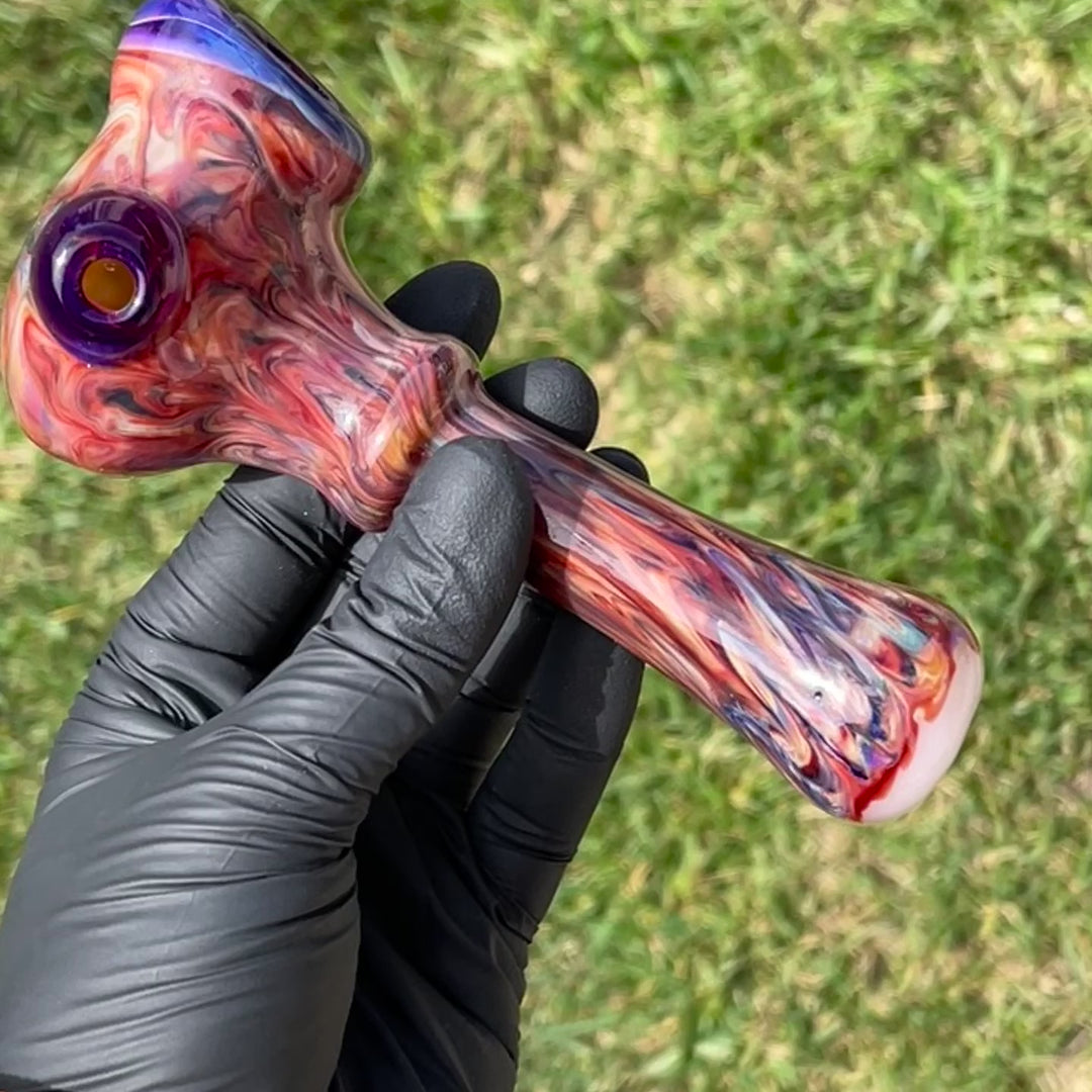 Shad Ryan Marble Hammer Glass Pipe Shad Ryan