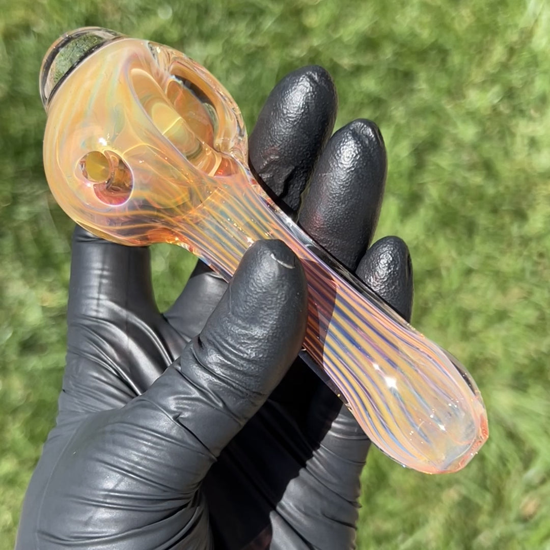 Scalloped Fumed Spoon