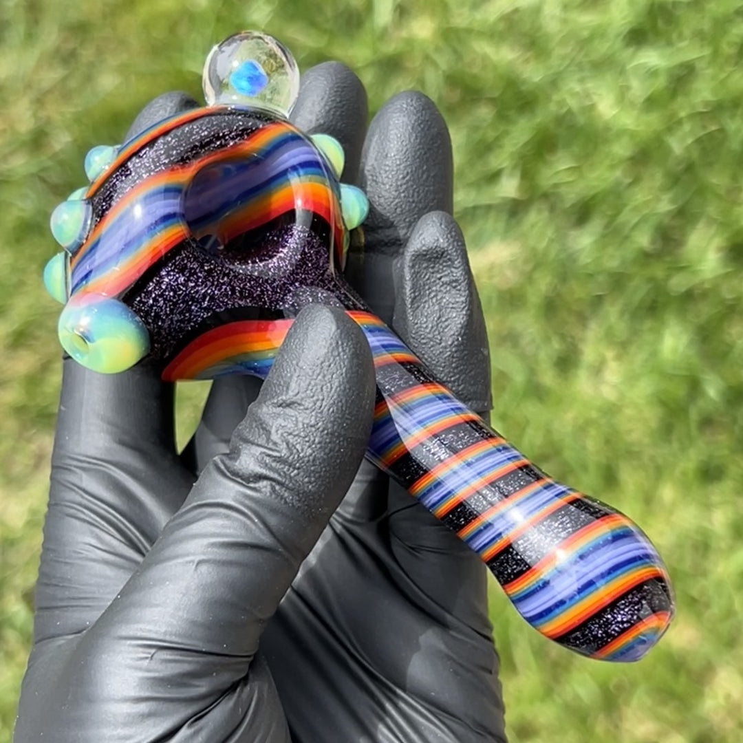 Dichro Opal Marble Pipe