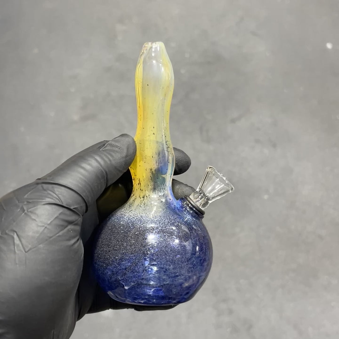 5" Fumed Color Fade Mini Bong Glass Pipe Mary Jane's Glass